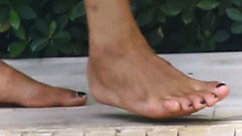 Ronaldo a nalakované nehty