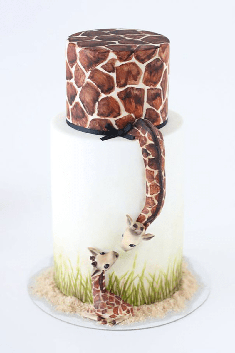 Překrásný žirafí dort!