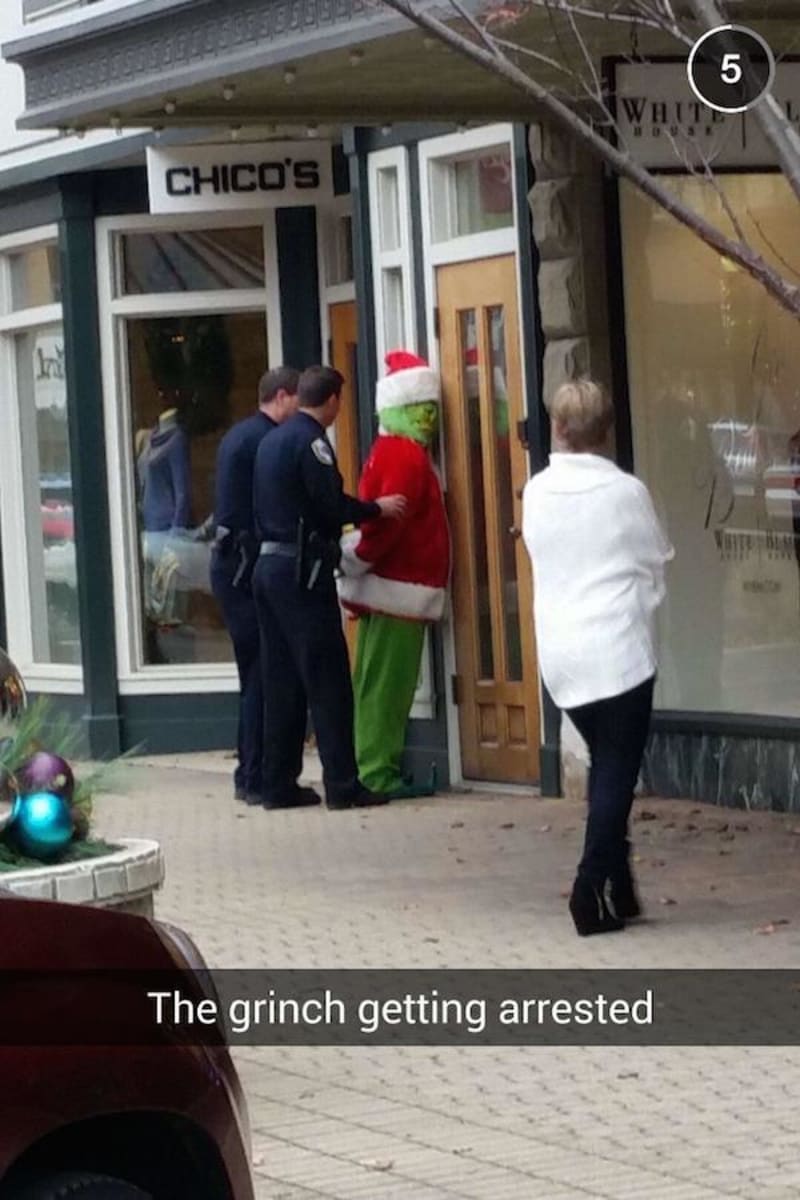 Grinch byl zatčen