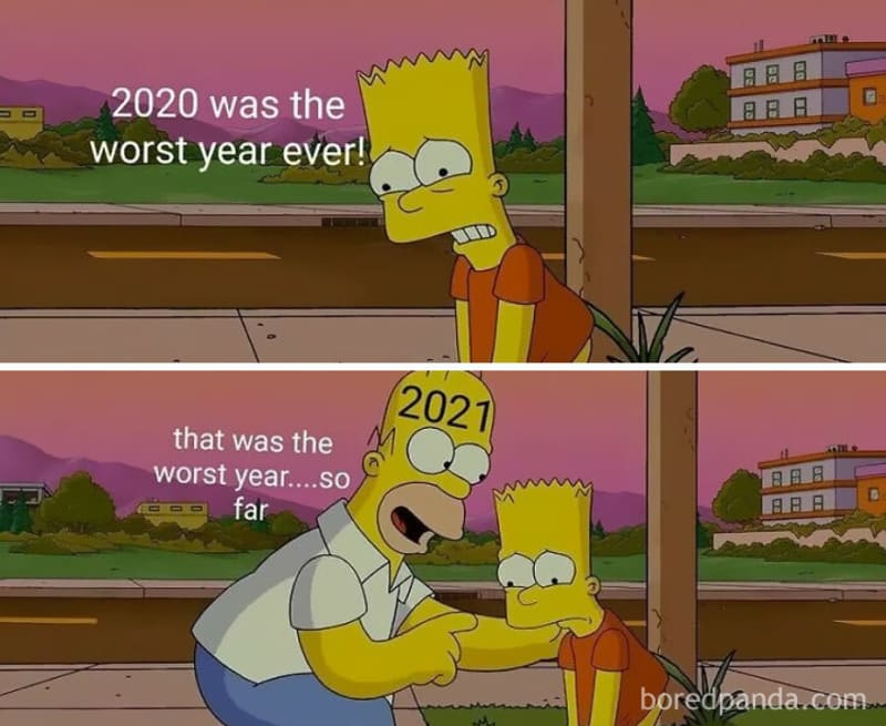 Nejvtipnější memy pro rok 2021