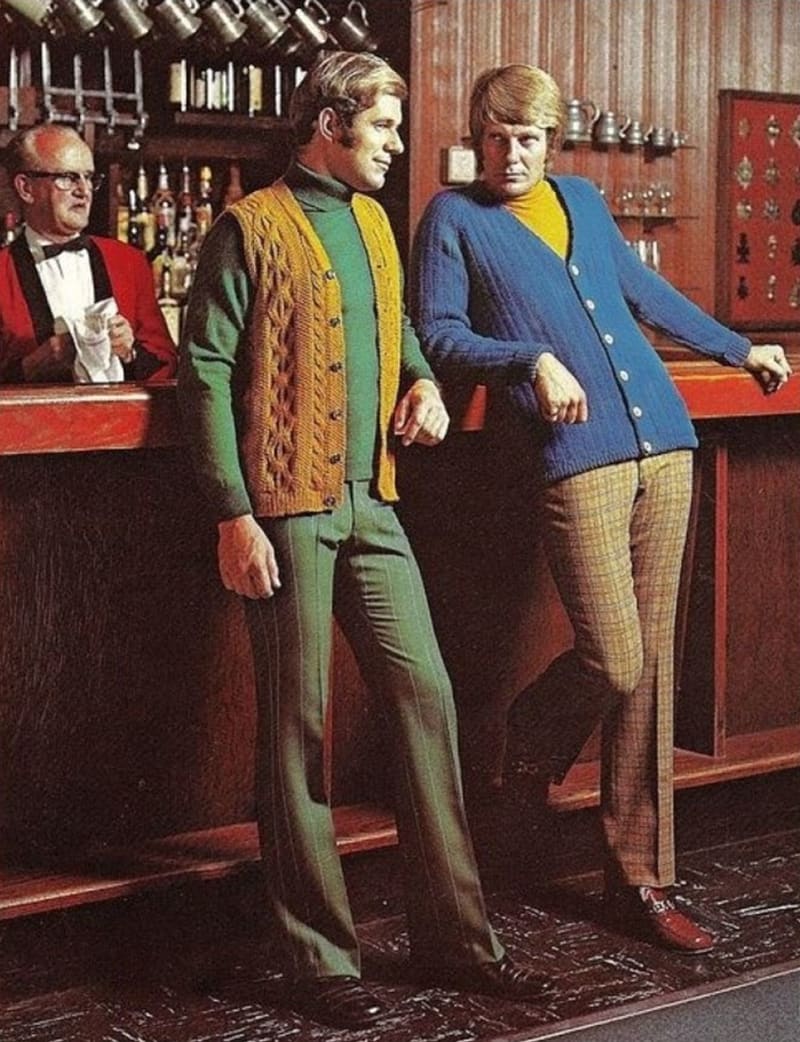 Pánská móda 70. léta 1
