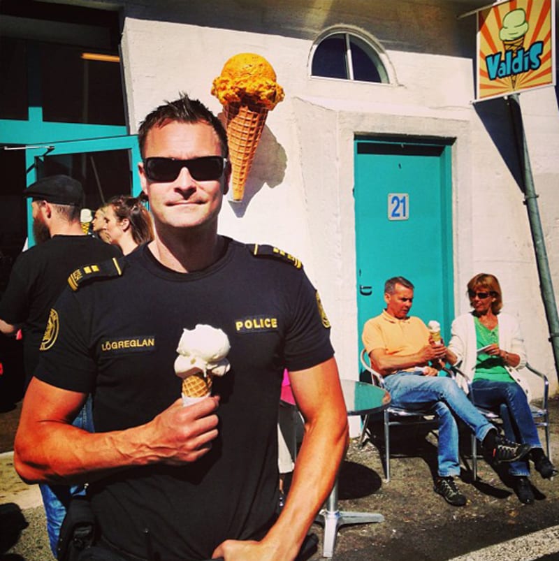 Policie Reykjavik má instagram plný štěňátek, koťat a zmrzliny - Obrázek 3