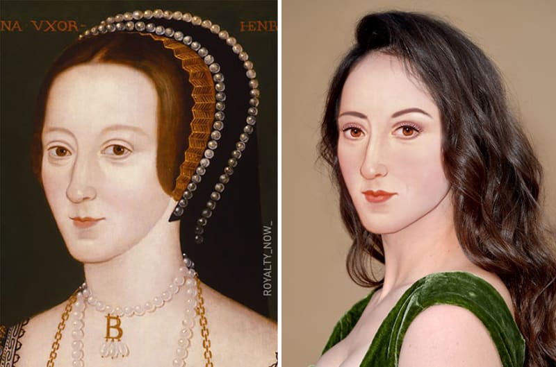 Anna Boleynová.