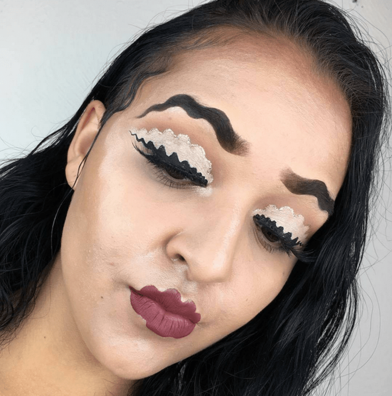 squiggly brows