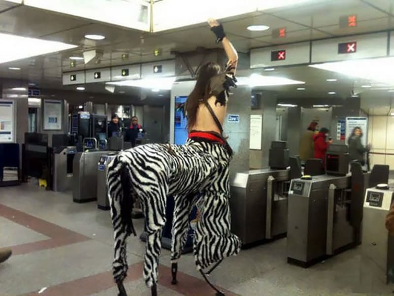 15 nejdivnějších lidí v metru - Obrázek 9