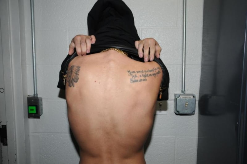 Bieber tetování - policejní snímky Miami - Obrázek 8