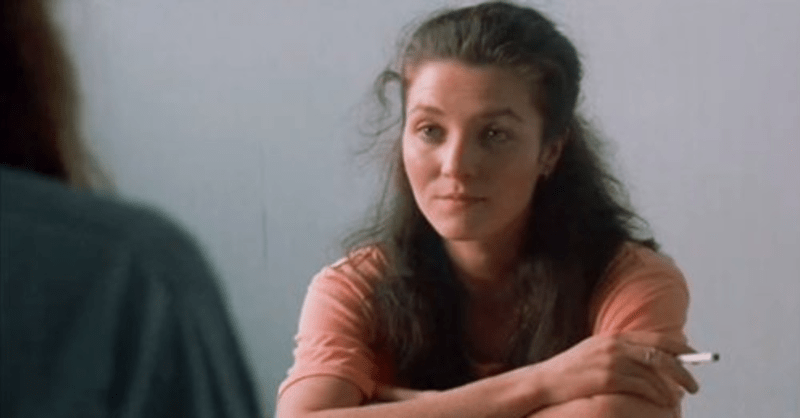 mladá Catelyn Stark (ve filmu Tajné složky - 1990) - výraz Michelle Fairley si nespletete