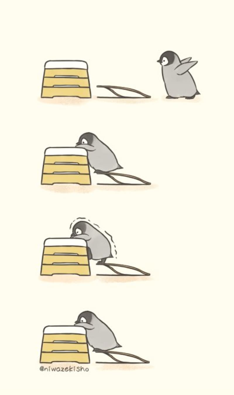17 roztomilých ilustrací malého tučňáka 3