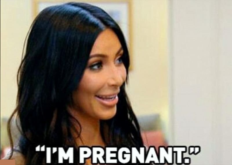 Kim Kardashian: "Jsem těhotná!"