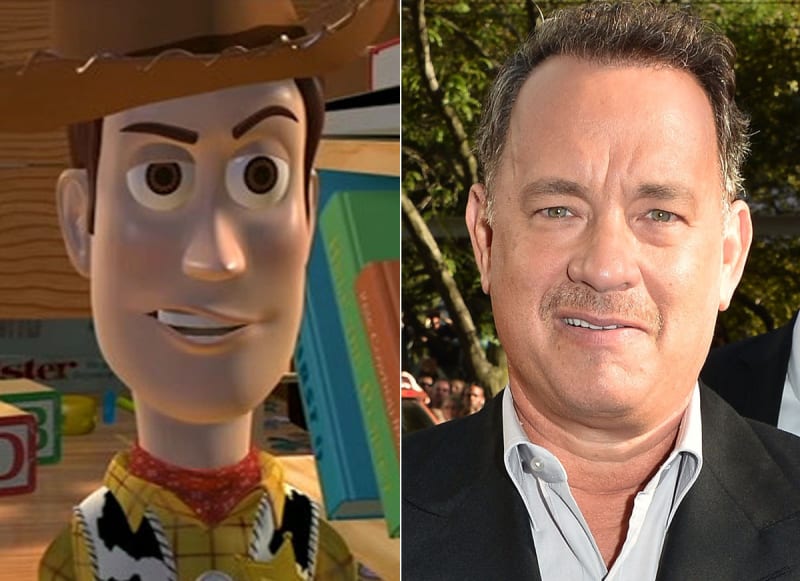 Woody & Tom Hanks