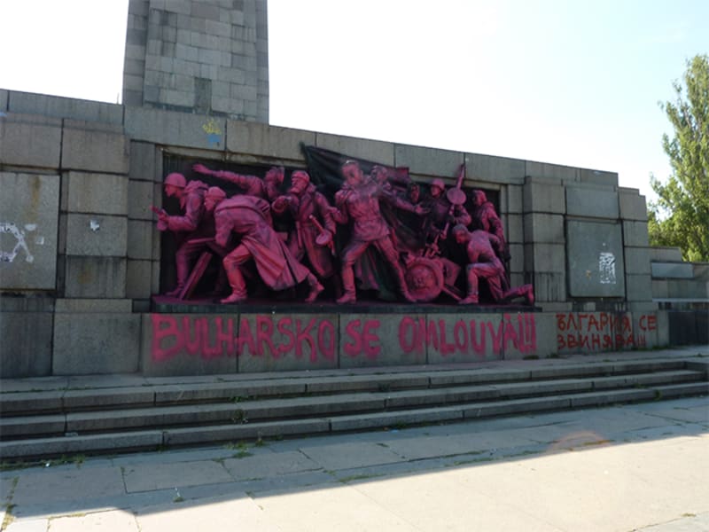 Sochy a vandalové v Bulharsku 1