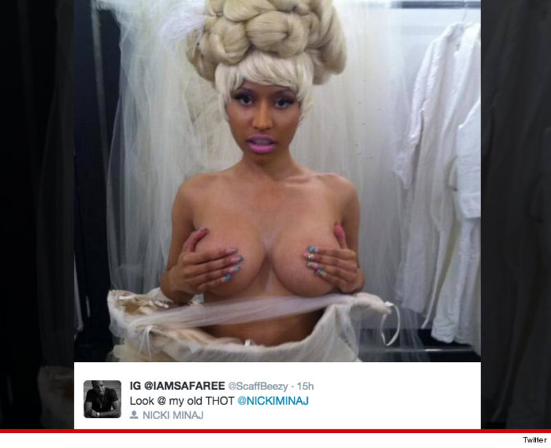 Nicki Minaj ukazuje svá prsa skoro pořád