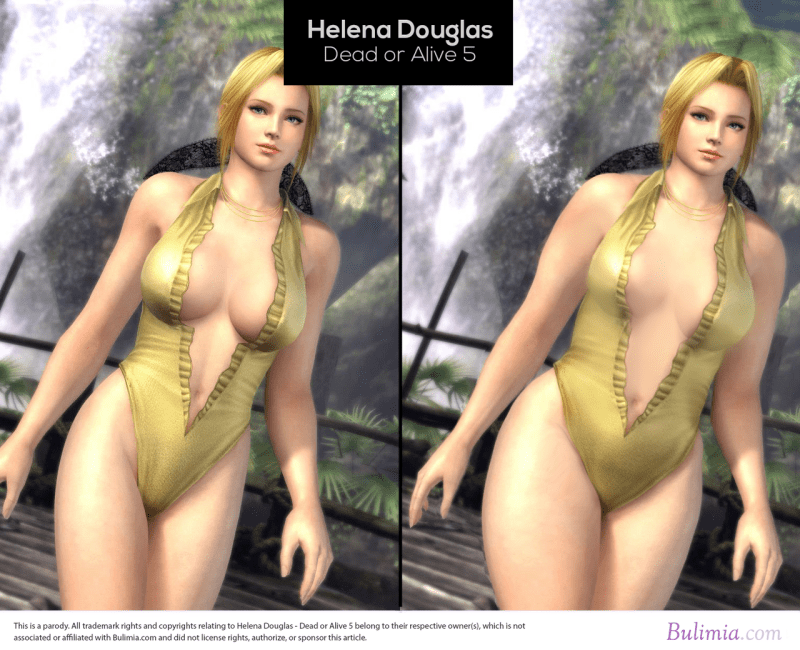 GALERIE: Podívejte se, jak by vypadaly sexy hrdinky počítačových her, kdyby měly postavu jak normální holka - Obrázek 3