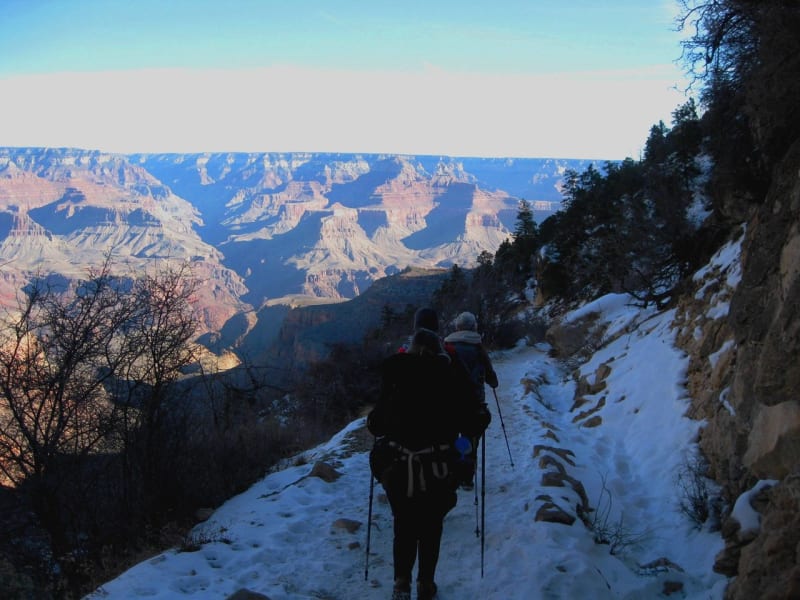 Grand Canyon a jeho nejkrásnější zimní fotografie - Obrázek 13