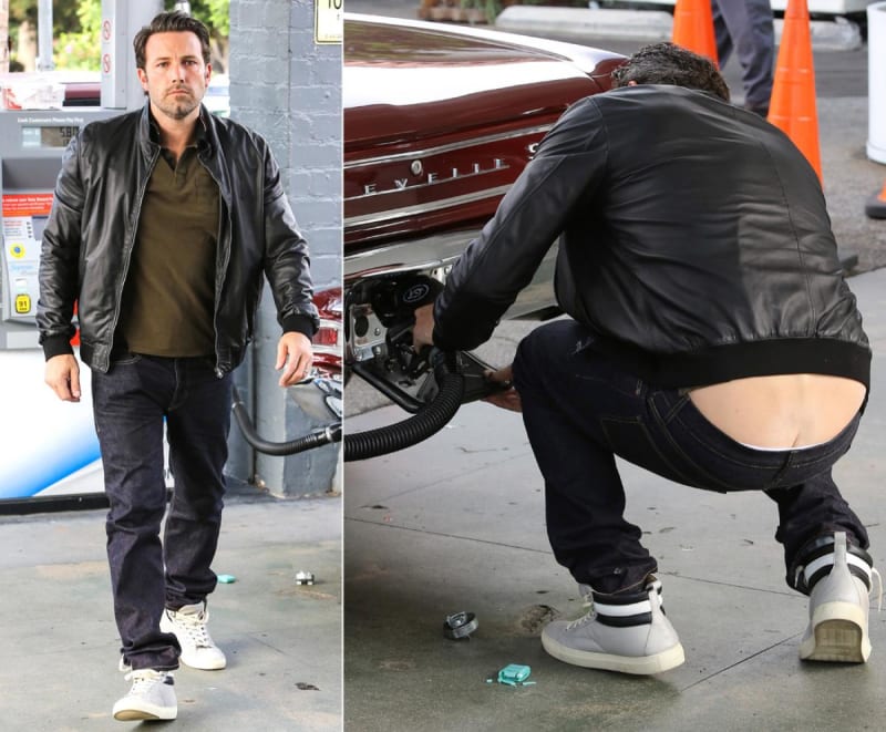 I celebrity mají občas problém s oblečením - Ben Affleck nám ukázal svou milionovou prdelku