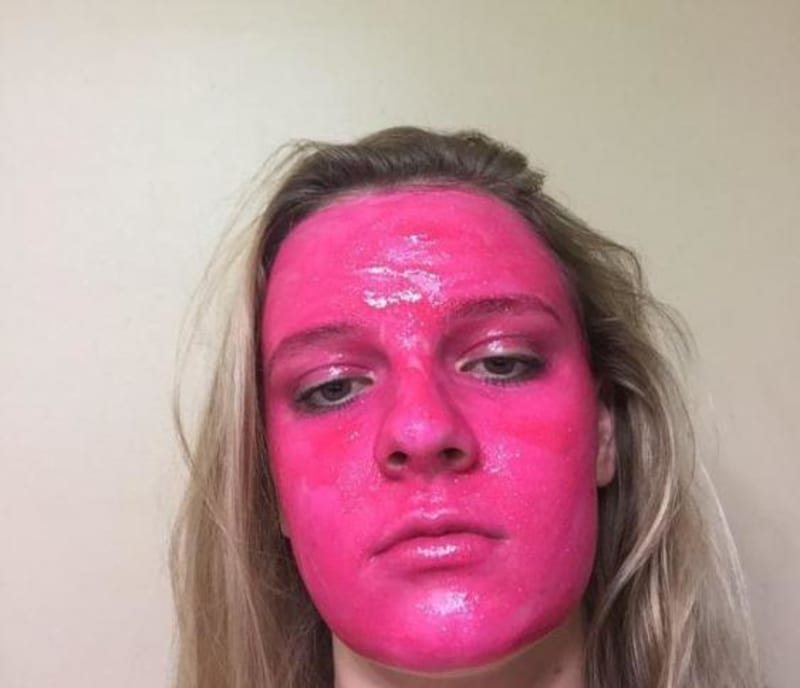 Růžový obličej - Obrázek 1