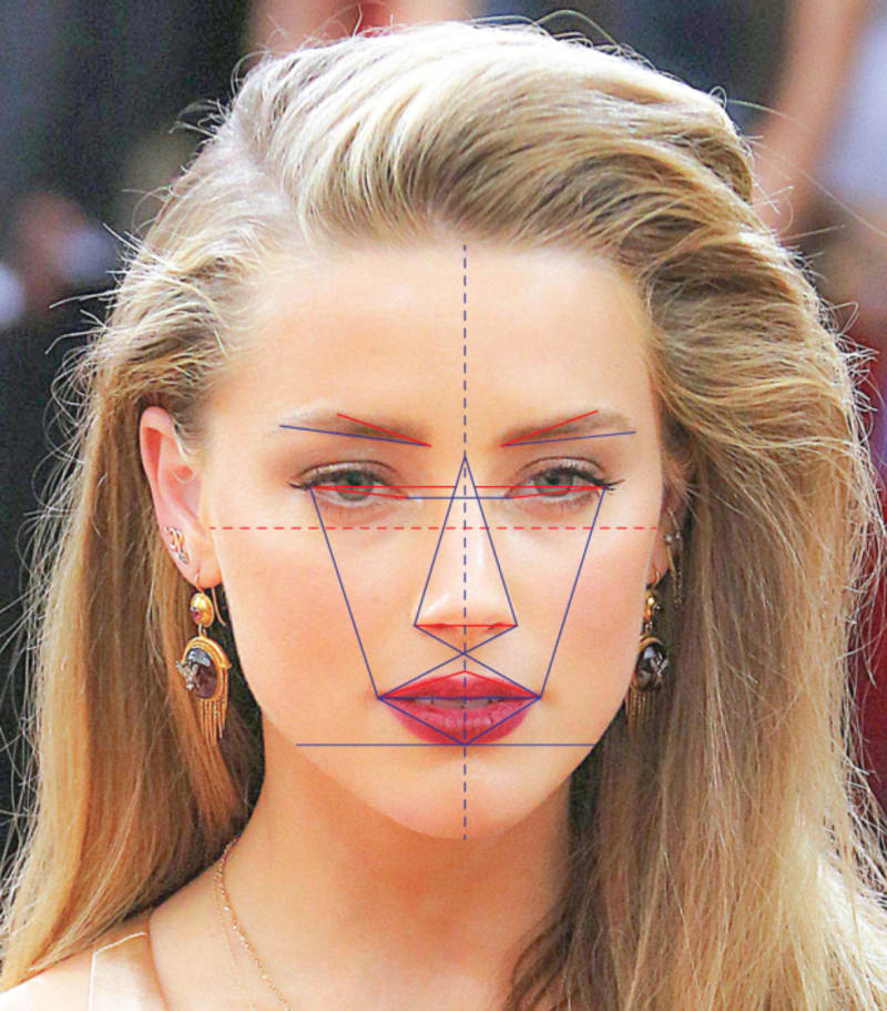 Amber Heard má podle vědců dokonalý nos.