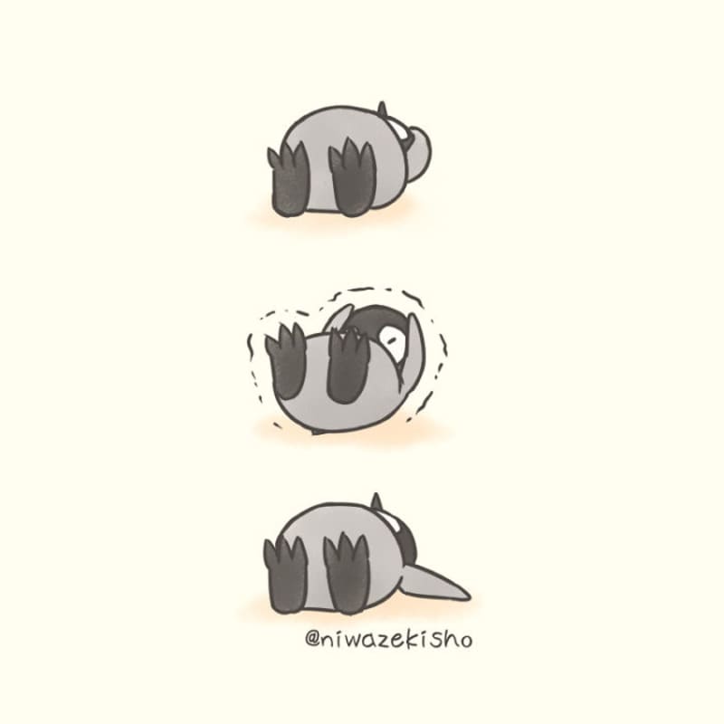 17 roztomilých ilustrací malého tučňáka 9