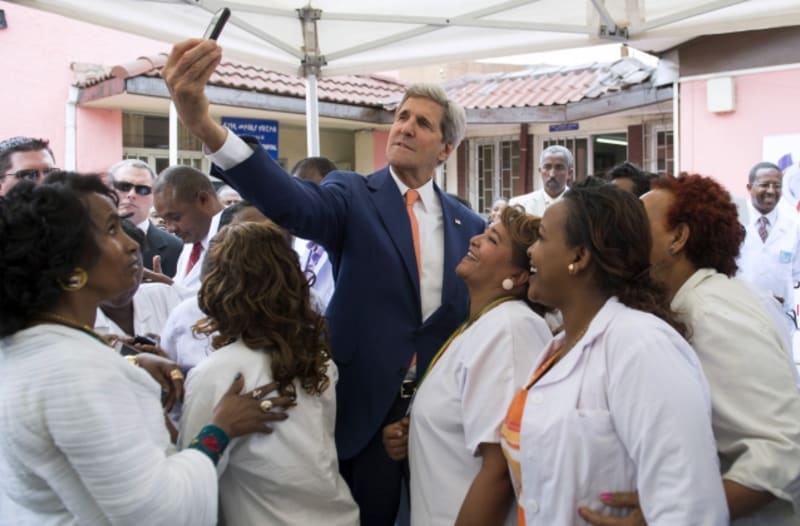 Nejlepší selfie roku 2014 - Kerry taky umí fotit selfie