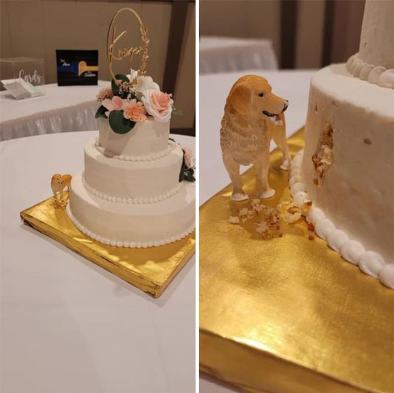 Nejkreativnější svatební dorty 1