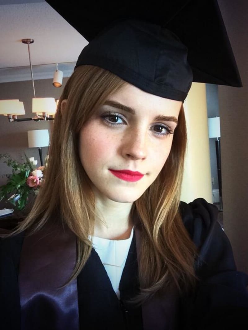 Hermiona Emma Watson dokončila studia na Brown Univesity