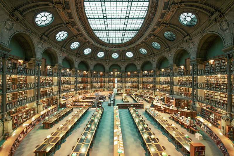 Bibliothèque Nationale de France, Paříž, Francie