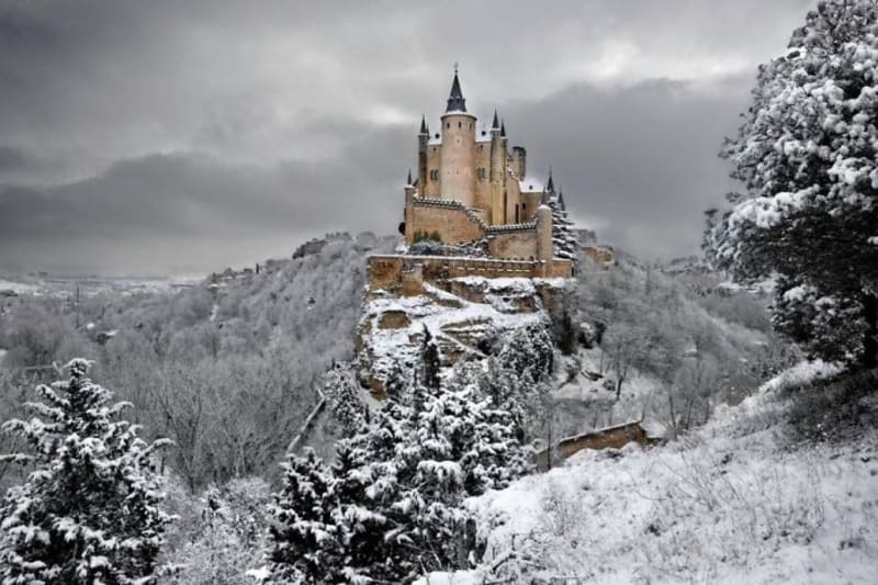 El Alcazar de Segovia, Španělsko