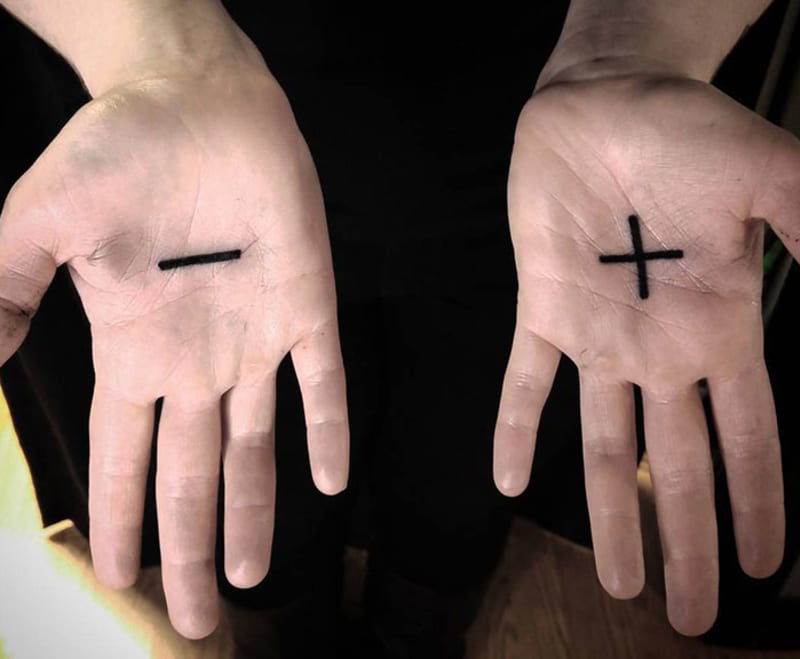 Dokonalá tetování na dlani 13
