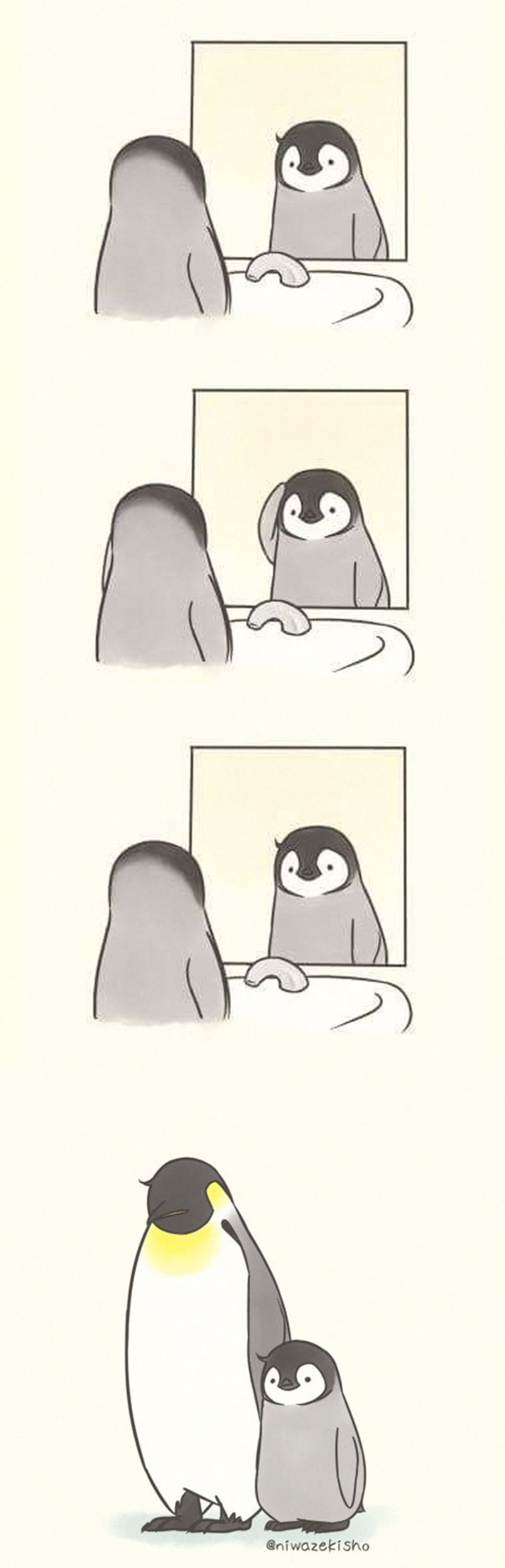 17 roztomilých ilustrací malého tučňáka 10