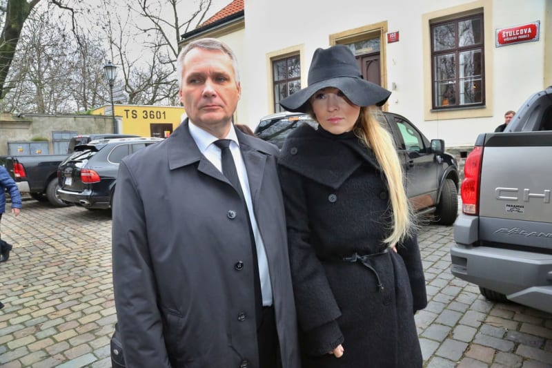 Kateřina Hrachovcová-Herčíková s manželem