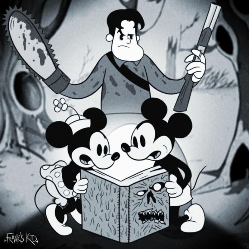 Mickey Mouse ve společnosti známých hororových postav 5