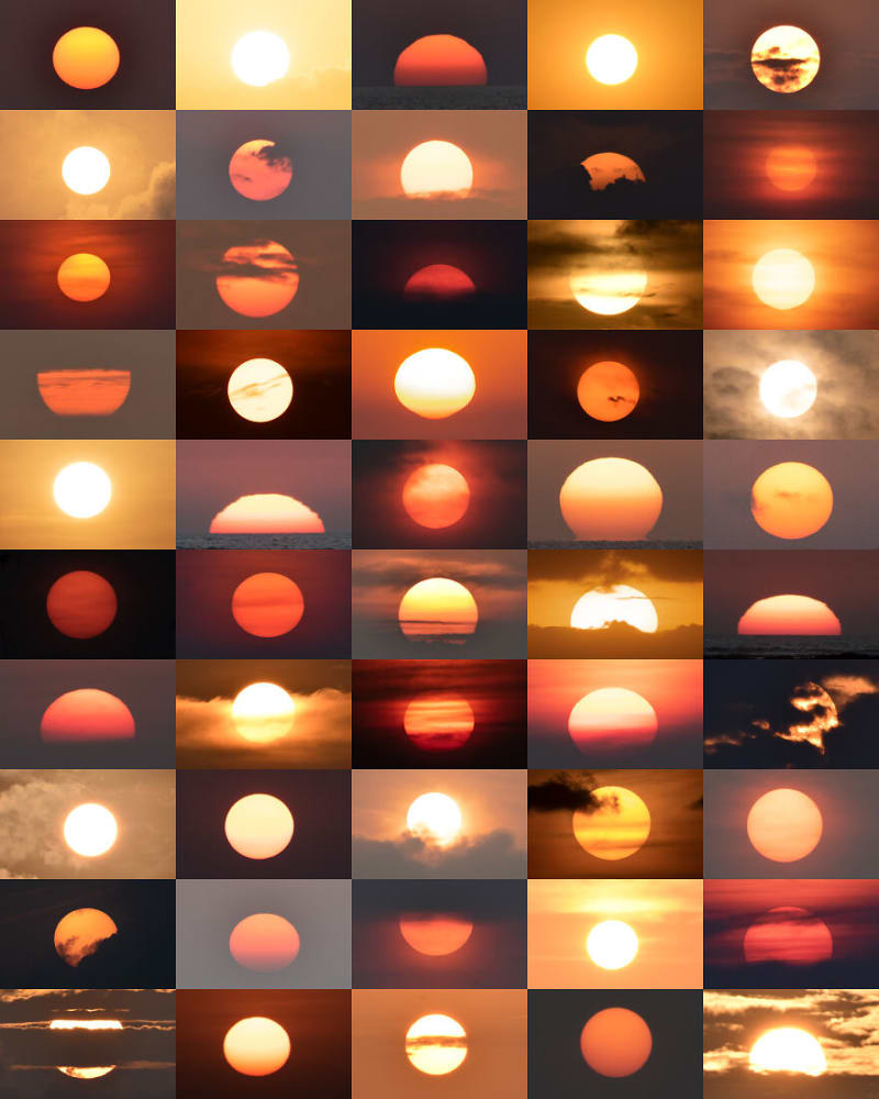 Nádherné fotky při západu slunce