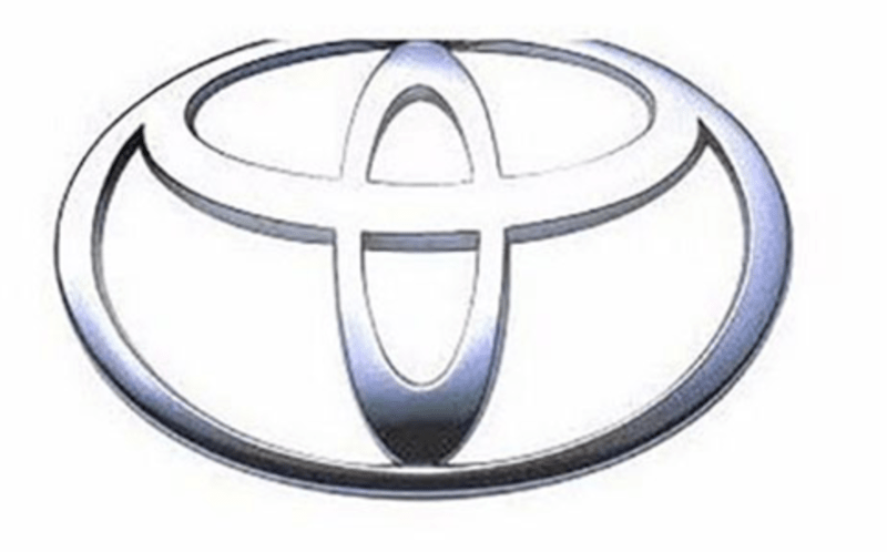 Písmeno "T" uprostřed loga Toyoty představuje značku a kruh okolo zbytek světa, který jí obklopuje