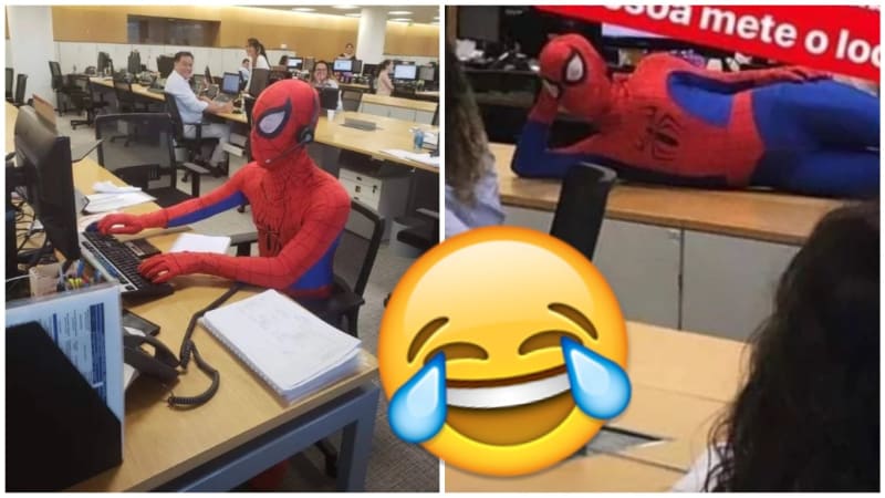 Spider-Man v práci 5