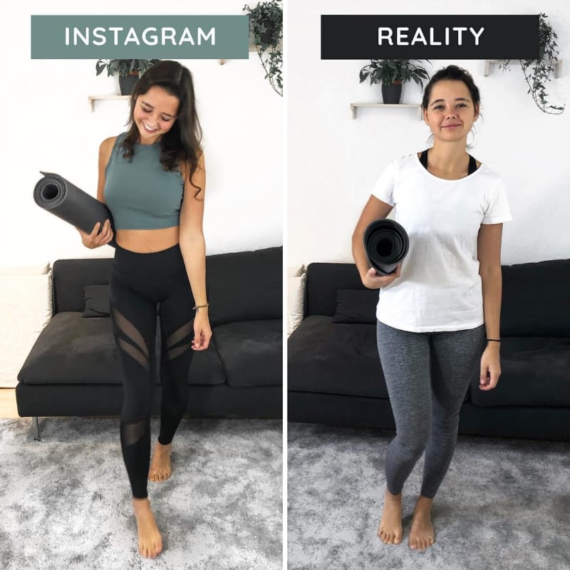 Realita vs. Instagram - fotky 20