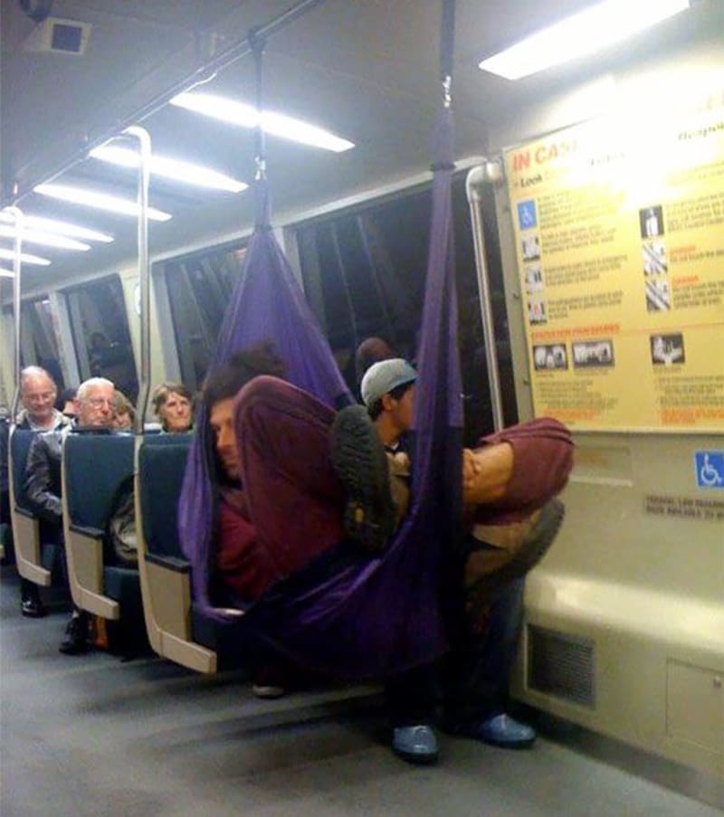 15 nejdivnějších lidí v metru - Obrázek 12