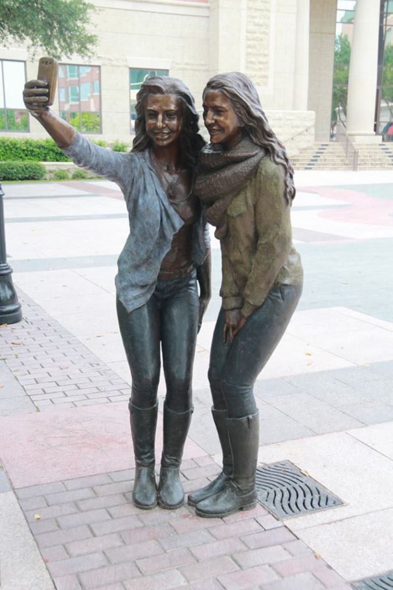 Selfie socha v Texasu - Obrázek 1