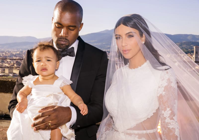svatby 2014 - Kim Kardashian a Kanye West