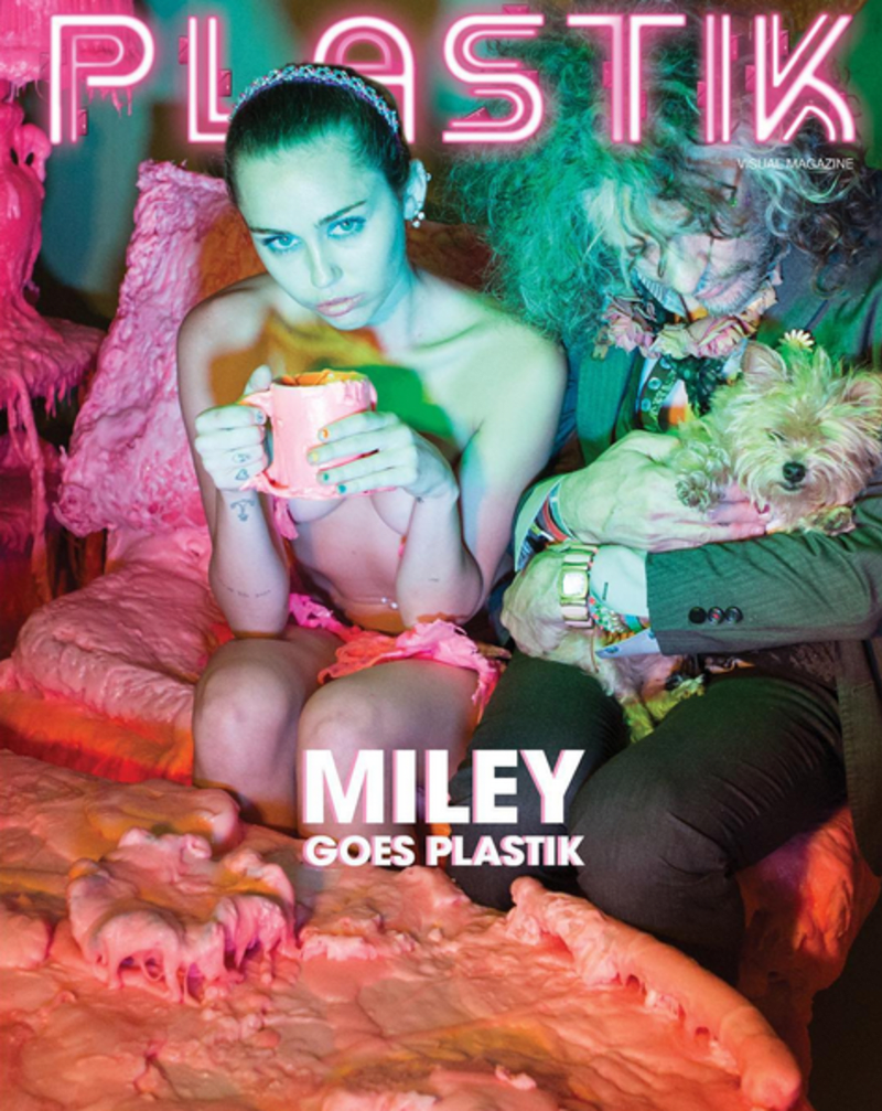 Miley pro Plastik magazine - Obrázek 1