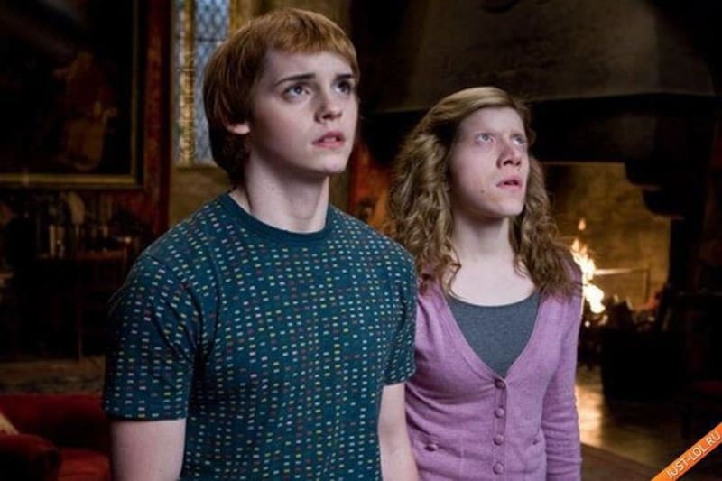 Emma Watson a Rupert Grint - Harry Potter