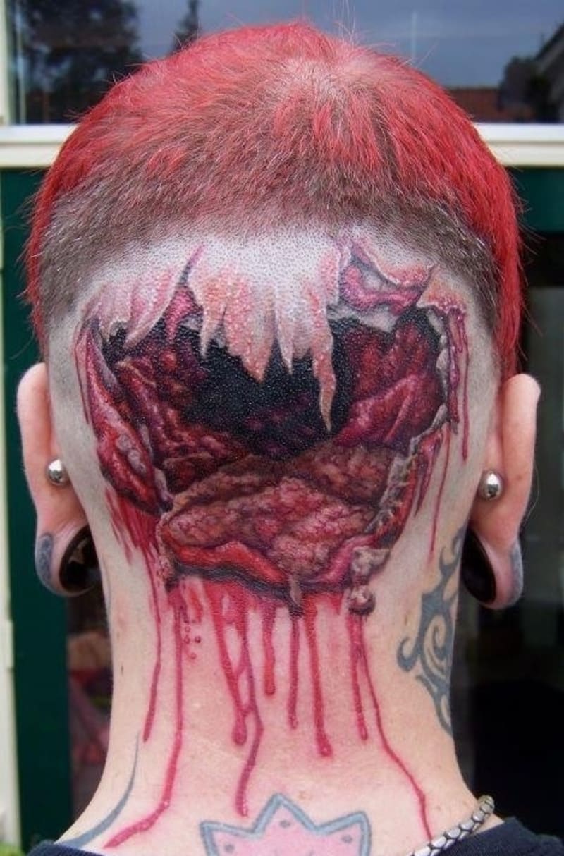 Opravdu děsivá tetování - Obrázek 1
