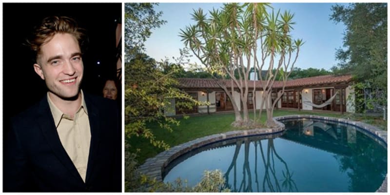 Robert Pattinson má dům v Hollywood Hills za 62 milionů