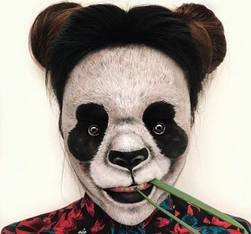 Umělkyně vytváří pomocí make-upu úžasné iluze na obličeji 11
