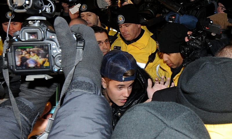 Justin Bieber na policii v Torontu - Obrázek 4