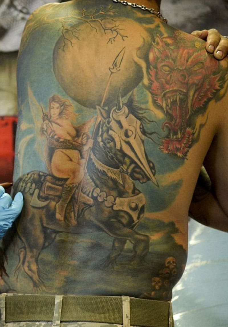 Festival tetování Expotattoo v Kolumbii - Obrázek 17