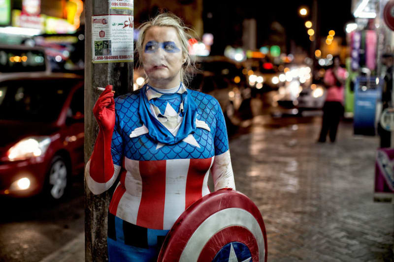 Captain America (female) – Georgina, Nový Zéland