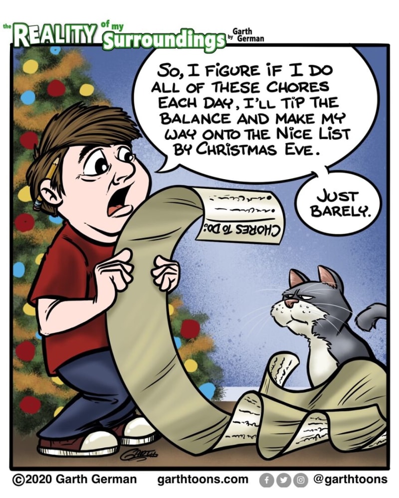 Vtipné ilustrace o Vánocích 12