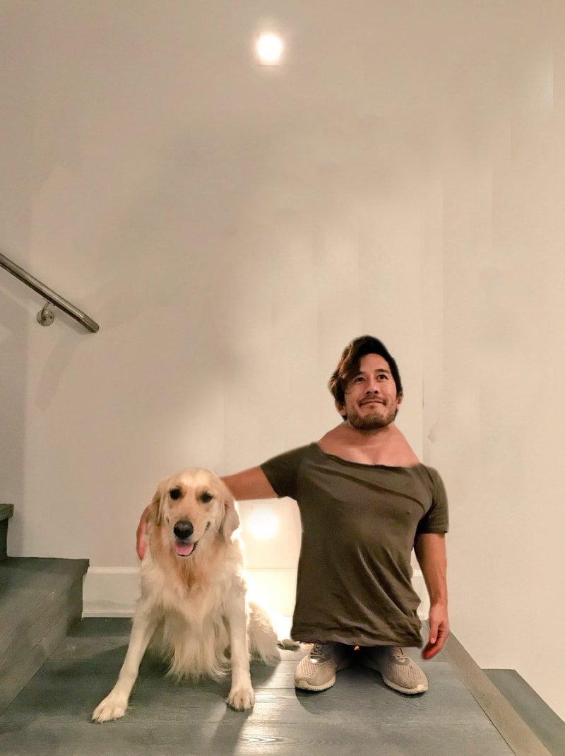 YouTuber chtěl upravit fotku sebe a svého psa - Obrázek 10