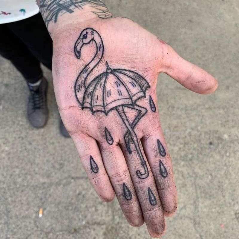 Dokonalá tetování na dlani 10