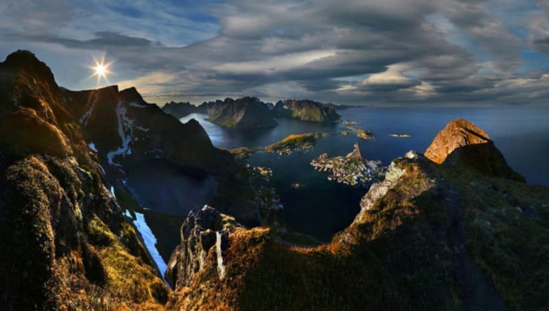 Lofoty, souostroví při norském pobřeží